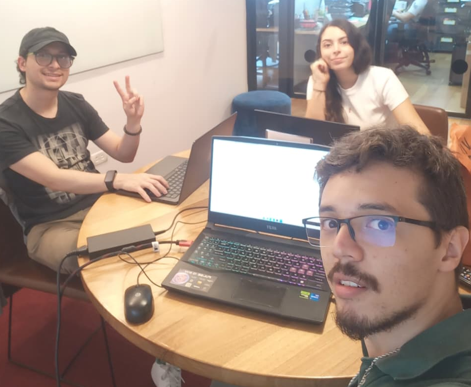 The Medellín node of the nf-core March 2026 hackathon — a small but determined team